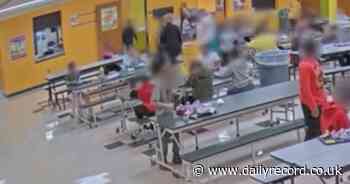Shocking video shows teacher force pupil to eat food from the bin - Daily Record
