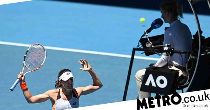 ‘What’s your problem with me?’ – Alize Cornet loses it with Australian Open umpire in heated exchange