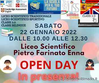 Enna – Open Day Liceo Scientifico domani 22 gennaio ore 10 - dedalomultimedia.it