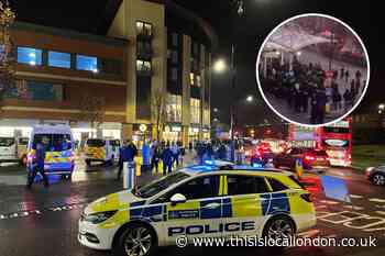 Police arrest 12 after trouble at Edmonton Green bus station