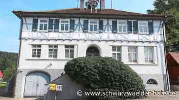 Schulhaus Stockenhausen - Ball zielt in Richtung Stadtverwaltung - Schwarzwälder Bote