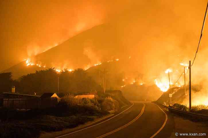 Wildfire near California's Big Sur forces evacuations