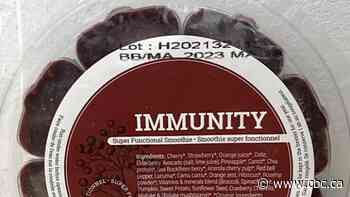 Smoothie product sold online recalled for potential cyanide poisoning