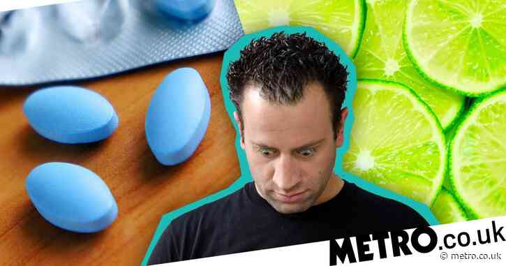 Study shows mixing lime with viagra can make the drug four times stronger