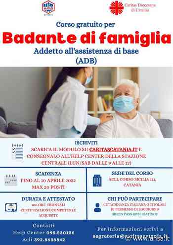 Caritas e Acli Catania, corso per 'badante di famiglia' - Ansa