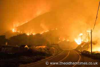Homes evacuated over wildfire in California's Big Sur - theoldhamtimes.co.uk