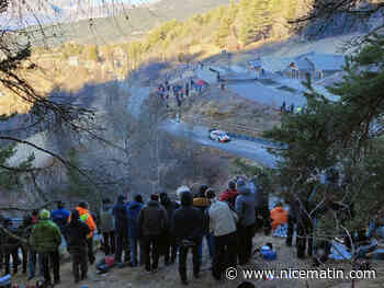 Ambiance de folie sur le bord des routes du rallye Monte-Carlo