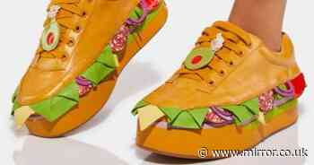People in frenzy over new sandwich shoes - they can be yours for £85