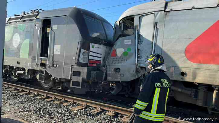 Incidente ferroviario a Orbassano, scontro tra un locomotore e una locomotiva: 4 feriti - TorinoToday