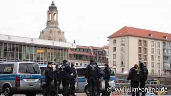 Großaufzug von Corona-Leugnern in Dresden von Polizei verhindert