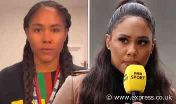 ‘Why do people do this?’ Alex Scott apologises to fans who were ‘fooled’ by scam profile - Express