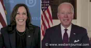 Watch: Harris Smiles Uncomfortably After Biden Says Hair-Raising Three-Word Phrase