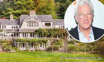 Richard Gere places his 11,600-square foot mansion in upstate New York on the market for $28 million