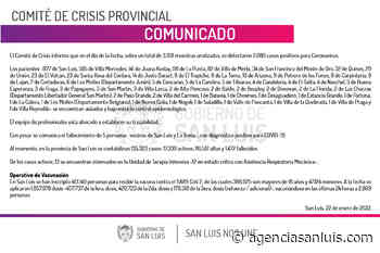 Este sábado se registraron 2.080 casos de Coronavirus - Agencia de Noticias San Luis