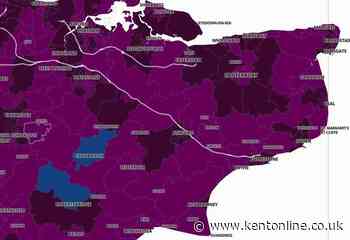 The neighbourhoods where Covid cases have more than halved - Kent Online