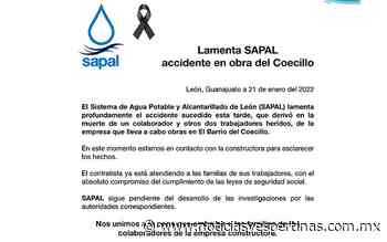 Lamenta SAPAL accidente en obra del Coecillo - Noticias Vespertinas