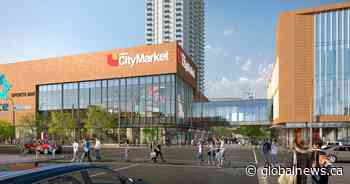 Loblaws City Market grocery store in Edmonton’s Ice District forging ahead after delays