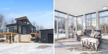 This $550K Home Near Ottawa Has A Patio On Every Level & Walls Full Of Windows - Narcity Canada