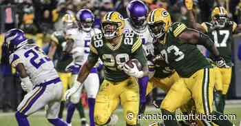 AJ Dillon fantasy football start/sit advice: What to do with the Packers RB in the Divisional round - DraftKings Nation