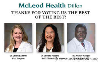 McLeod Health Dillon PhysiciansVoted Best of the Best - McLeod Health