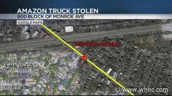 Stolen Amazon truck later found
