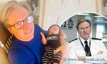 Line Of Duty's Adrian Dunbar poses for adorable snaps with newborn granddaughter Zephyr