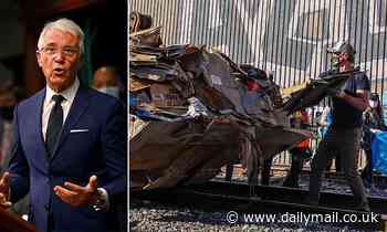 Woke LA DA George Gascon blames UNION PACIFIC for thefts from trains after Newsom cleanup