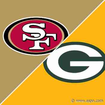 Follow live: Rodgers, Packers looking to fend off 49ers at Lambeau