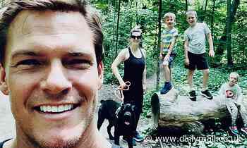Alan Ritchson reveals family was in car crash with 'no serious injuries in either vehicle thank God'