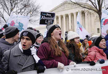 Anti-abortion advocates march in Washington, hoping it's the last time under Roe