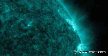 NASA captures violent flash from sun's mini eruption     - CNET