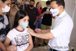 Crianças começam a ser vacinadas em Capivari de Baixo - Hora Hiper