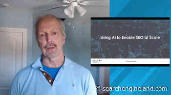 How AI can automate SEO tasks at scale
