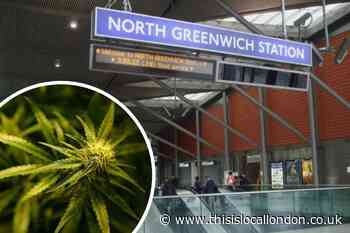 Brockley man caught with cannabis at North Greenwich station