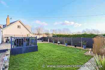 Latest four bedroom  property on the market has a wonderful garden and outside space in Haslingden
