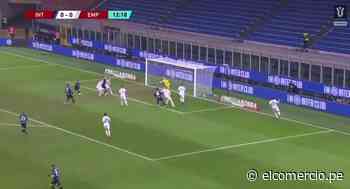 Está imparable: gol de Alexis Sánchez en el Inter-Empoli por la Copa Italia | VIDEO - El Comercio Perú