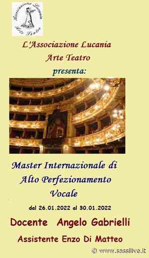 Lucania Arte Teatro presenta a Matera il master internazionale di alto perfezionamento vocale con il maestro Angelo Gabrielli - Sassilive.it