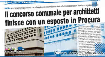 MATERA, IL COMUNE INCESPICA ANCORA SUI CONCORSI: BANDO FINISCE IN PROCURA - Cronache TV