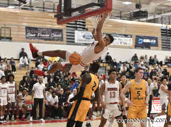 Photos: Jared McCain and Aaron McBride combine for 43 points to lead Corona Centennial over Crean Lutheran in the State Preview Classic presented by SBLive Sports - High School Sports News, Scores, Videos, Rankings - SBLive - scorebooklive.com