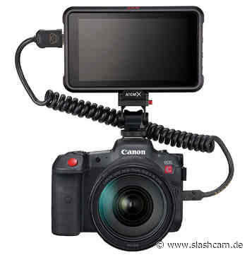 Atomos Ninja V/Ninja V+ plus Canon EOS R5 C: ProRes RAW Aufnahme mit bis zu 8K 30fps - slashCAM