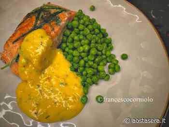 Salmone al vapore con salsa olandese all'erba cipollina - AostaSera