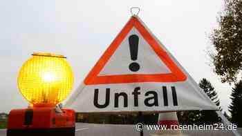 Verkehrsunfall am Pullacher Kreisel in Kolbermoor