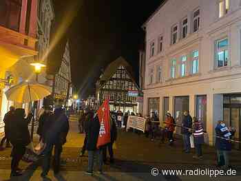 Detmold: Demos in der Innenstadt blieben friedlich - Radio Lippe