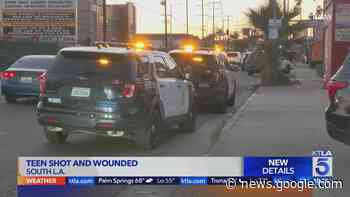 Teen wounded in South LA shooting - KTLA 5