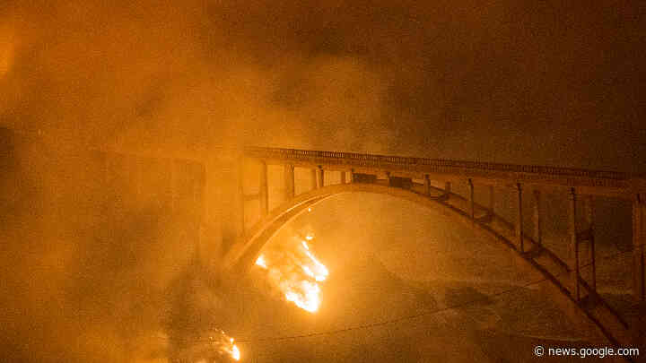 UPDATE: Wind-Whipped Wildfire Near Big Sur Forces Evacuations; 'Some Pretty Surreal Fire Behavior' - CBS San Francisco