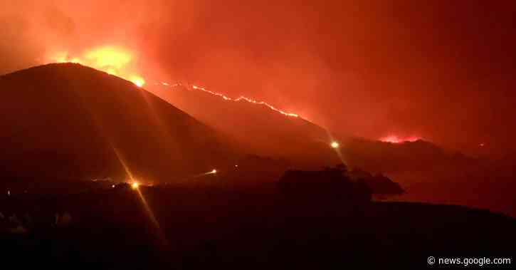 California wildfire triggers evacuations, closes highway - Reuters