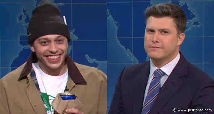 Pete Davidson & Colin Jost Joke About the Ferry They Bought on 'Saturday Night Live' - Watch!