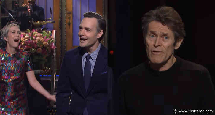 Will Forte's 'Saturday Night Live' Monologue Crashed by Kristen Wiig & Willem Dafoe - Watch!