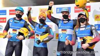 Eggert, Benecken win 6th World Cup luge doubles championship - Lethbridge News Now