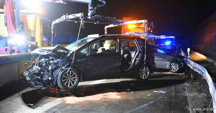 A6 bei Mannheim:  5 Verletzte und Vollsperrung nach Unfall